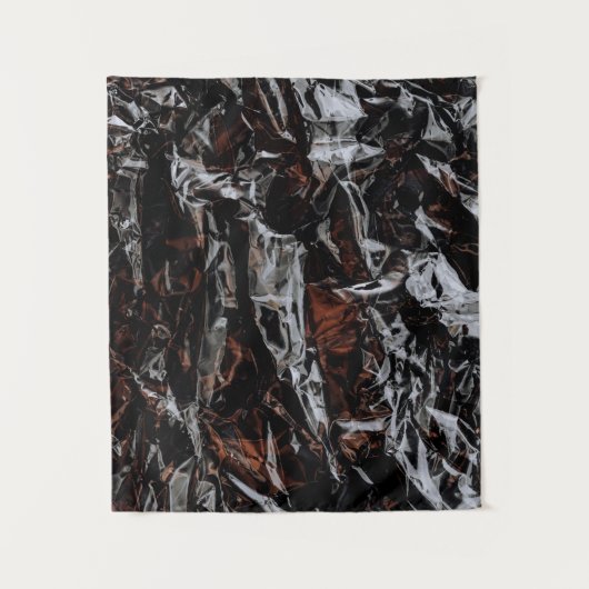 Bruine en witte gedroogde bladeren wandkleed (Voorkant)