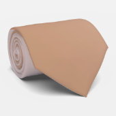 Bruine en witte gradiënt stropdas (Opgerold)