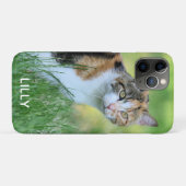 Bruine en witte kat Case-Mate iPhone case (Achterkant (horizontaal))
