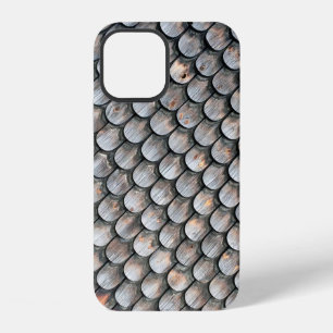 Bruine en witte keramische tegel iPhone 12 hoesje