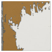 Bruine en witte kow afdrukstructuur stof (Close Up)