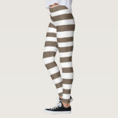 Bruine en witte Leggings (Links)