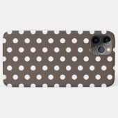 Bruine en witte pastel Case-Mate iPhone case (Achterkant (horizontaal))