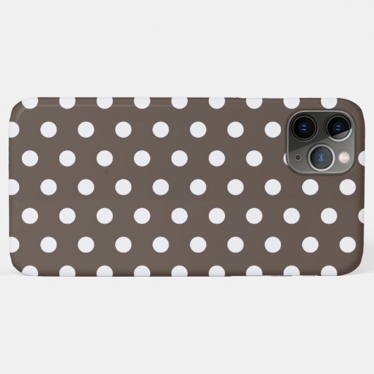 Bruine en witte pastel Case-Mate iPhone case (Achterkant (horizontaal))