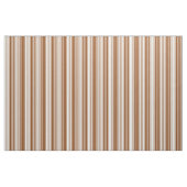 Bruine en witte strepen stof (Fat Quarter)