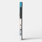 Bruine en witte windmolen Case-Mate iPhone case (Achterkant / Links)