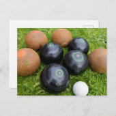 Bruine en zwarte grasforel briefkaart (Voorkant / Achterkant)