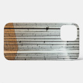 Bruine en zwarte illustratie Case-Mate iPhone case (Achterkant (horizontaal))