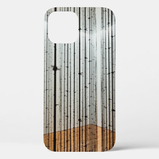 Bruine en zwarte illustratie Case-Mate iPhone case (Achterkant)