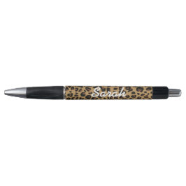 Bruine en zwarte jaguar Pattern Pen