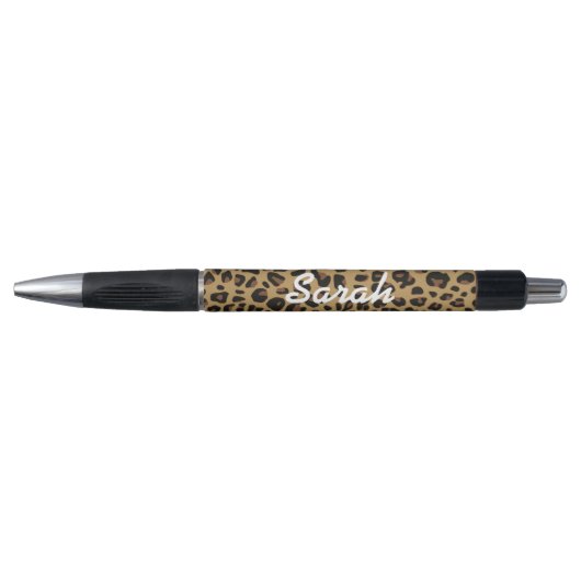 Bruine en zwarte jaguar Pattern Pen (Voorkant)