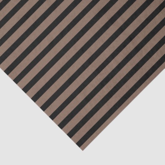 Bruine en zwarte strepen tissuepapier (Detail)