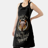 Bruine eogige eekhoorn - grappige eekhoornminnaar schort (Insitu)