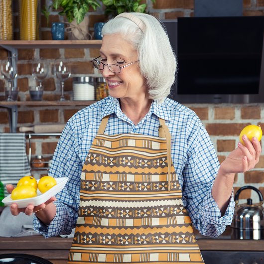 Bruine etnische Aztec Schort