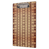 Bruine etnische textuur klembord (Links)