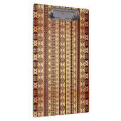 Bruine etnische textuur klembord (Rechts)