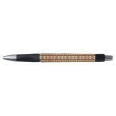 Bruine etnische textuur pen (Voorkant)