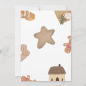 Bruine Favoriete Dingen Ruilgaven Kerstmis Kaart (Achterkant)