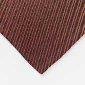Bruine fleece deken (Hoek)