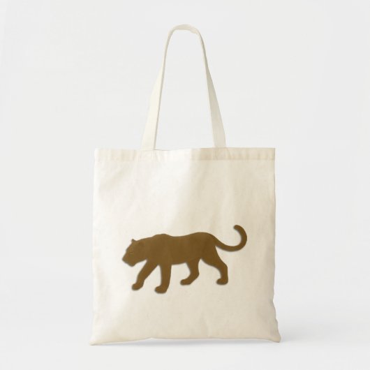 Bruine Florida panter Tote Bag (Voorkant)
