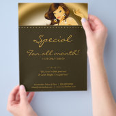 Bruine Flyer Super Gouden Sieraden Vrouw (Hand)