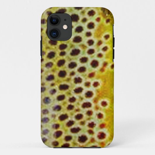 Bruine forel door PatternWear© Case-Mate iPhone Case (Achterkant)