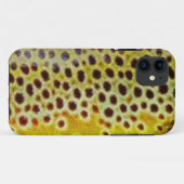 Bruine forel door PatternWear© Case-Mate iPhone Case (Achterkant (horizontaal))