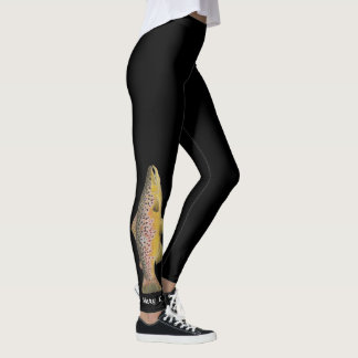 Bruine forel leggings