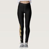 Bruine forel leggings (Voorkant)