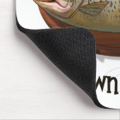 Bruine forel muismat (Hoek)