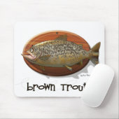 Bruine forel muismat (Met muis)