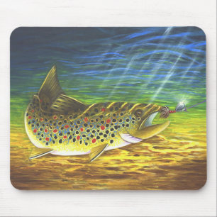 Bruine forel muismat