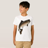 Bruine forel t-shirt (Voorkant volledig)