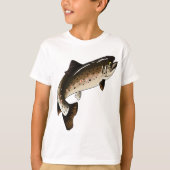 Bruine forel t-shirt (Voorkant)