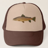 Bruine forel. trucker pet (Voorkant)