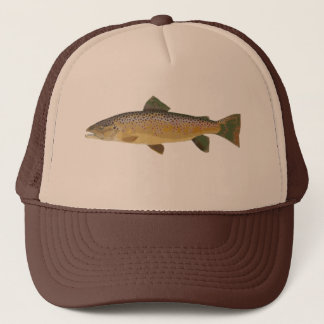 Bruine forel. trucker pet