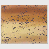 Bruine forel vis huid leuk gespikkeld patroon cadeaupapier (Vlak)