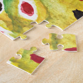 Bruine forel vis legpuzzel (Zijkant)