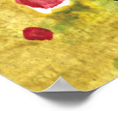 Bruine forel vis poster (Hoek)