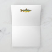 Bruine forel Vissen Kaart (Binnen)