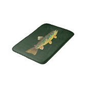 Bruine forel Vist, Ichthyology Badmat (Gekanteld)