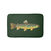 Bruine forel Vist, Ichthyology Badmat (Voorkant)