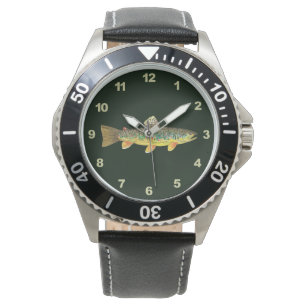 Bruine forel Vist, Ichthyology Horloge