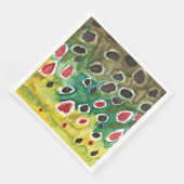 Bruine forel Vist, Ichthyology Servet (Hoek)