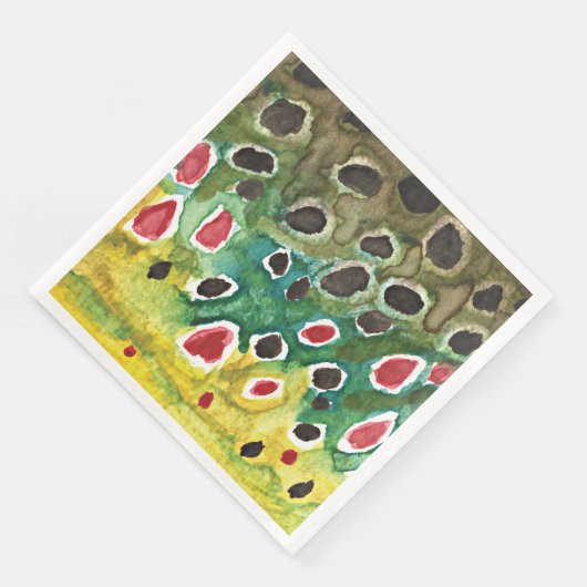 Bruine forel Vist, Ichthyology Servet (Hoek)