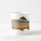 Bruine forel vliegen koffiemok (Center)