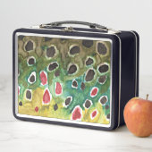 Bruine forel Vliegende vissers (In situ)