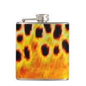 Bruine forelkolf heupfles (Voorkant)