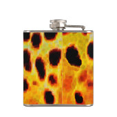 Bruine forelkolf heupfles (Achterkant)