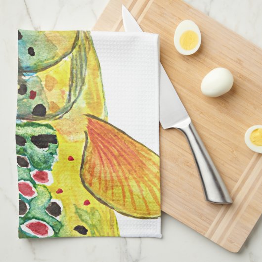 Bruine forelvisserij, Ichthyology Theedoek (Quarter Fold)